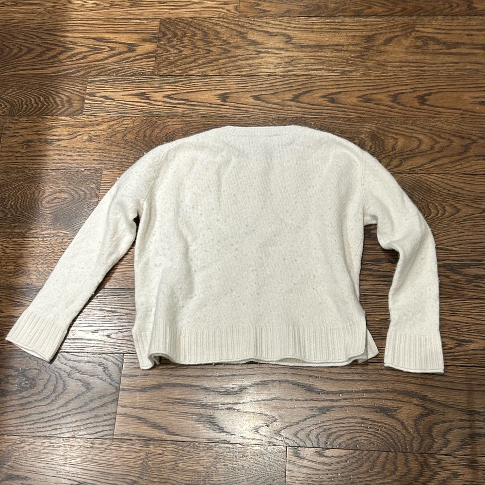 Jenni Kayne Ivory Everyday Crewneck Sweater - Picture 7 of 9